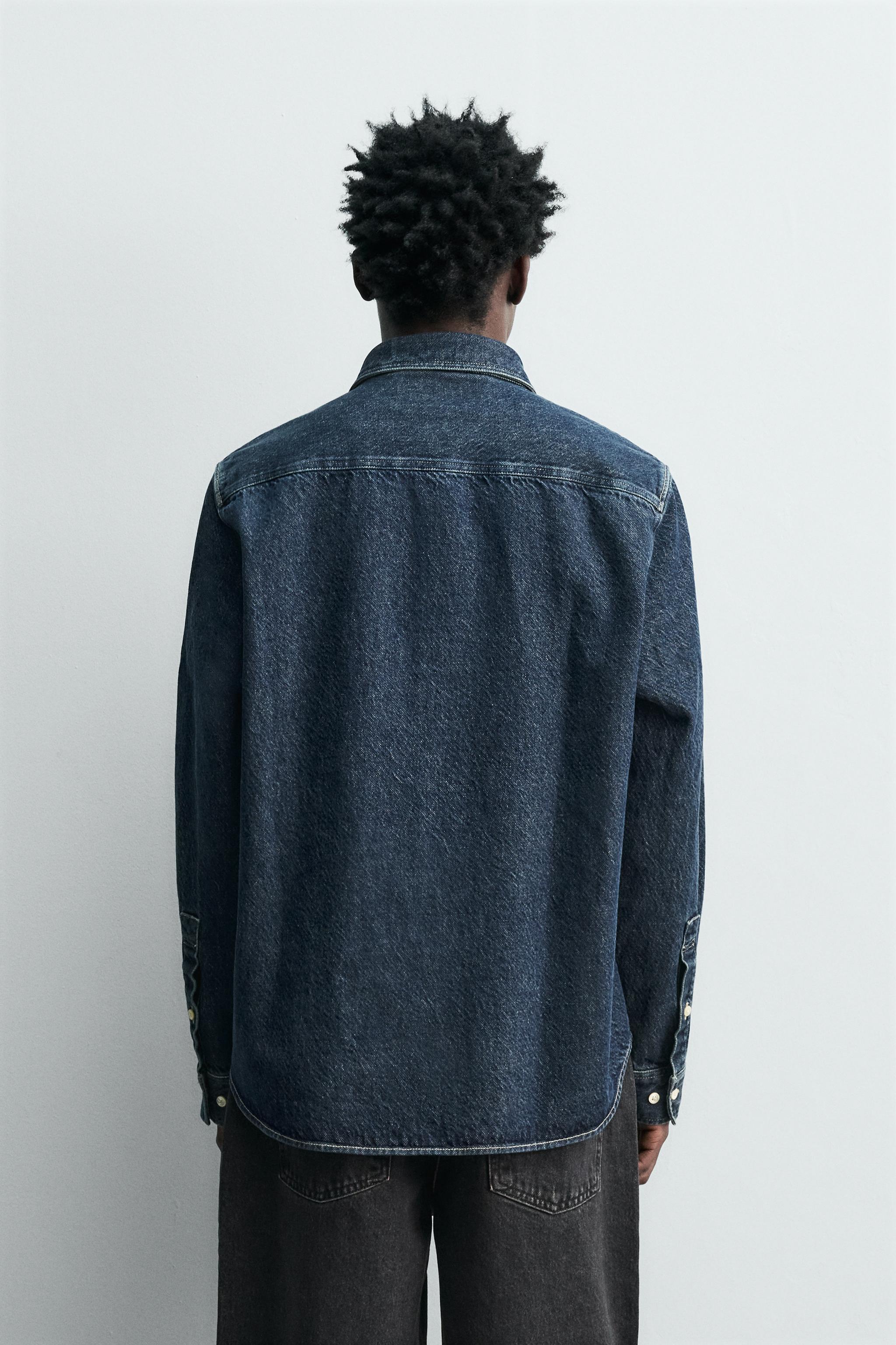 RELAXED FIT DENIM SHIRT